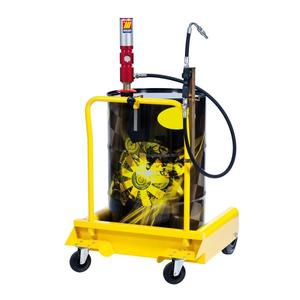 MECLUBE - 022-1285-000 Juego de aceite con ruedas adecuado para barriles de 180 220 L Capacidad de entrega 28 l/min-DISTRIBUCIÓN DE ACEITE EAN - Product Image 1