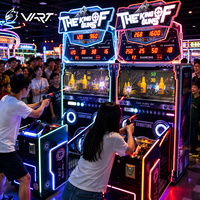 Machine de jeu de tir d'arcade commerciale VART, à monnayeur, avec simulation de tir et récompense par tickets
