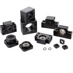 <span class=keywords><strong>Prix</strong></span> d'usine Vis à billes BK/BF25 Axe linéaire Unité de support latéral fixe pour routeur CNC Machine de fraisage EK EF FK FF Ensemble de vis à billes - Product Image 1