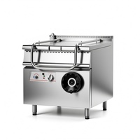 Marmite électrique basculante de table en acier inoxydable 80L à économie d'énergie pour restaurant commercial