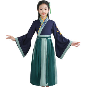 En el Día del Niño, los <span class=keywords><strong>trajes</strong></span> <span class=keywords><strong>de</strong></span> actuación eran Hanfu, <span class=keywords><strong>trajes</strong></span> antiguos y estilo escolar. Los niños y las niñas actuaron en el papel <span class=keywords><strong>de</strong></span> - Product Image 5