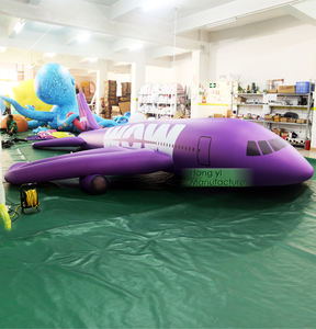 El evento de espectáculo aéreo personalizado puede colgar un avión inflable publicitario grande de 6 metros - Product Image 6