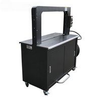 Machine d'emballage automatique à grande vitesse pour boîtes en carton avec système d'alimentation et de scellage de bande PP/PET