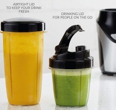 Mixeur multifonction 1000W, mixeur à smoothies, mixeur de fruits frais, mixeur-presse-agrumes sûr, mixeur-presse-agrumes professionnel - Product Image 6