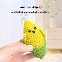 Jouet en peluche carotte au crochet fait main, en fil de coton doux, amigurumi légume, jouet à mâcher pour animaux de compagnie / accessoire photo nouveau-né