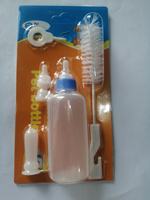 Ensemble de biberons pour animaux de compagnie | Biberon en silicone souple pour nouveau-né chaton chiot lapin avec mamelons de remplacement et marque d'échelle