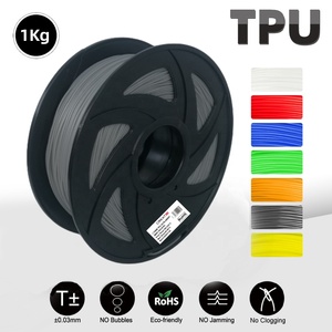 CREAT3D-filamento suave para impresora 3D, barras <span class=keywords><strong>de</strong></span> plástico <span class=keywords><strong>Flexible</strong></span> <span class=keywords><strong>de</strong></span> TPU 95A, 1,75mm, 1kg por rollo - Product Image 2