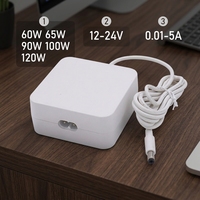 Module d'alimentation SMPS à découpage de bureau 60W 65W avec sorties 12V 15V 18V 3A 3.3A, homologué pour la sécurité médicale et domestique