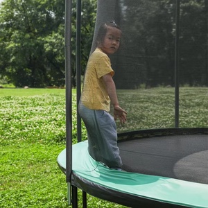 Zoshine in lega di acciaio alto rimbalzo trampolino grande salto tappetino adatto sopra 3 anni trampolino con tenda da giardino - Product Image 5