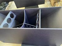 Double caisson de basses super puissant en néodyme de 21 pouces F221, matériau métallique