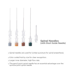 ใบรับรองมาตรฐาน CE ISO ของ KDL ผลิตวัสดุสิ้นเปลืองทางการแพทย์ เข็มฉีดยาแบบใช้ครั้งเดียวทิ้ง ปลอดเชื้อ สำหรับการดมยาสลบ แบบสปินัล ทูฮาย และอีพิดูรัล - Product Image 6