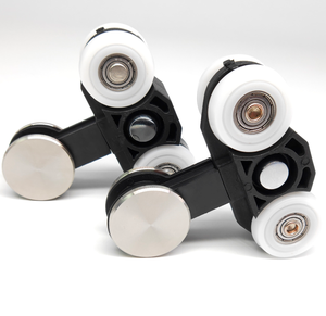 8-10mm kaca Interior kaca geser pintu kaca perumahan <span class=keywords><strong>Roller</strong></span> untuk bingkai kurang kaca pintu <span class=keywords><strong>Roller</strong></span> - Product Image 3