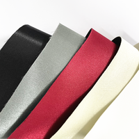 Matière première pour tige de chaussures : cuir synthétique PU, tissu satiné polyester, rouleau de tissu pour chaussures