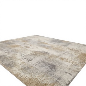 Tapis moderne épais et doux en coton shaggy, antidérapant, pour chambre à coucher, dortoir, salon, camping-car - Product Image 4