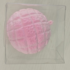 Jouet anti-stress souple en forme de pain d'ananas style Hong Kong, en PU, croquant, bloc de construction, pour jeunes, unisexe - Product Image 4