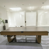 Table multi-jeux professionnelle de taille personnalisable de 7/8/9FT 3 en 1-pour piscine, billard, ping-pong et salle à manger, dessus en bois, pieds en bois massif