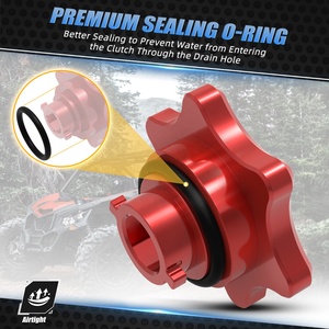 Nicecnc x3 ly hợp bìa ngón tay cái vít cống cắm UTV cho can-AM maverick X3 Đường Mòn thể thao Outlander Hậu vệ chỉ huy <span class=keywords><strong>Max</strong></span> 1000R - Product Image 5