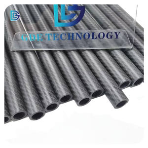 Tamaños de tubería de fibra de carbono 3K de alta resistencia de 6mm a 50mm Longitudes personalizables Tubo de fibra de carbono de gran diámetro - Product Image 4