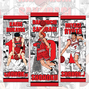 ภาพพิมพ์บนผ้าใบลายการ์ตูนญี่ปุ่น <span class=keywords><strong>Slam</strong></span> <span class=keywords><strong>Dunk</strong></span> ฮานามิจิ ซากุระกิ ขนาด 70*25 ซม. สำหรับตกแต่งผนัง ภาพแขวนผนังลายการ์ตูน - Product Image 1
