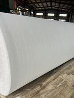 Rouleaux de gaze de coton médicale blanchie absorbante, bandage 120*1000m, 21 fils