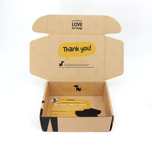 Caja de correo de colores respetuosa con el medio ambiente de lujo, regalo de cartón, embalaje de ropa, envío de avión de papel, caja de envío Postal corrugada - Product Image 5