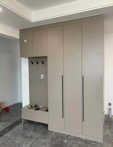 Mueble Zapatero de Madera Maciza con Banco, Diseño Moderno, Muebles para Sala de Estar, Muebles para el Hogar con Protección Ambiental, Tamaño Personalizado - Product Image 2