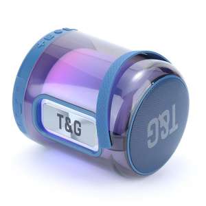 Tg376 Alta Qualidade Mini Speaker Sem Fio Rádio FM LED Luz Portátil USB Subwoofer para Home <span class=keywords><strong>Audio</strong></span> Player 8W Saída - Product Image 1