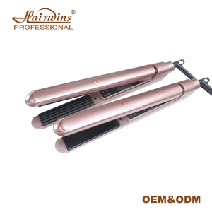 Usine Multifonctionnel Or Rose En Céramique Glaçure Attelle Lisseur Bigoudi Électrique Rouleau De Cheveux Ion Négatif Caractéristique pour - Product Image 4