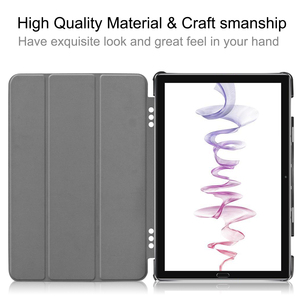เคสหลัง PU PC บางเฉียบ ราคาประหยัด คุณภาพสูง สำหรับ <span class=keywords><strong>Huawei</strong></span> <span class=keywords><strong>Matepad</strong></span> 10.8 SCMR-W09/<span class=keywords><strong>M6</strong></span> 10.8 2019 สีแดงไวน์ สำหรับผู้หญิง - Product Image 6