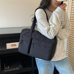 Nouveau sac fourre-tout imperméable en nylon multi-compartiments pour ordinateur <span class=keywords><strong>portable</strong></span>, idéal pour les voyages transfrontaliers - Product Image 2