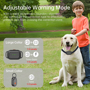 Collar <span class=keywords><strong>de</strong></span> entrenamiento eléctrico para perros, sistema electrónico <span class=keywords><strong>de</strong></span> contención para <span class=keywords><strong>mascotas</strong></span>, valla cableada enterrada, collares recargables impermeables - Product Image 4