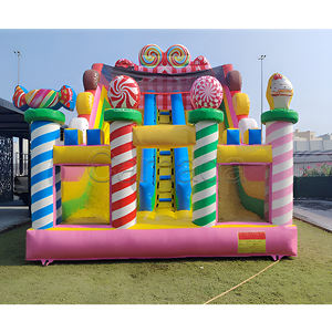 Надувная горка-слайдер для взрослых и детей: сухая, гигантская, длинная, для прыжков и лазания - Product Image 3