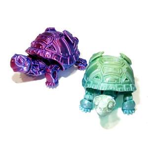 Tortuga Mecha Impresa en 3D, <span class=keywords><strong>Robot</strong></span> Animal Articulado con Armadura, Adorno Decorativo para Coche Estilo Cyberpunk, Regalo, Producto de Venta Caliente Transfronterizo - Product Image 2