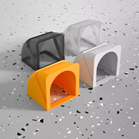 Boîtier de protection étanche pour borne de recharge extérieure, résistant aux intempéries et aux rayons UV, avec interrupteur