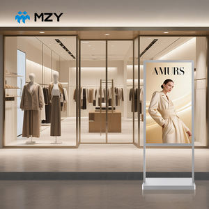 Écran d'affichage numérique LCD sur pied OEM ODM avec écran tactile capacitif pour usage commercial, magasins, restaurants, hôtels, ascenseurs - Product Image 1