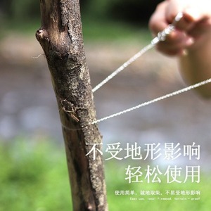 卸売カスタムアウトドアキャンプ用カーブソー、携帯用ポケットサバイバルソー、スチールワイヤーロープチェーンソー、緊急ツール - Product Image 3