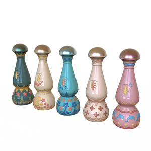 Bán buôn handpainted High End 5 độc đáo nghệ nhân thiết kế gốm Mexican Tequila chai cho Blanco reposado anejo tinh thần hiển thị - Product Image 3
