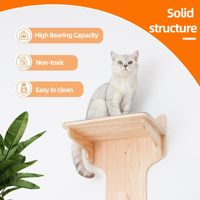 Nouveau design d'étagères et de perchoirs pour chats pour mur ensemble de marches d'escalade murales pour chat personnalisé étagères murales pour chat de jeu