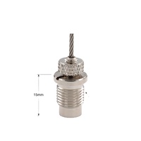 Pince de câble en acier en laiton de haute qualité fabriqué en Chine nouveau système de suspension de lampes à disque avec panneaux LED