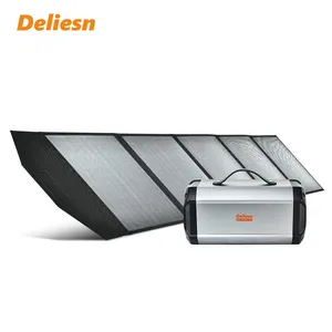 110V 220V 300W Solar generator for home solar portable new arrival golden supplier portable power supply with 100W solar panel