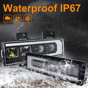 Conjunto de Faros Delanteros LED y Luces Direccionales LED OVOVS para <span class=keywords><strong>Silverado</strong></span> GMC K3500 de <span class=keywords><strong>1998</strong></span> - Product Image 5