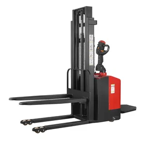 XINBAITAI Fabricante profesional Carretilla elevadora Transpaleta de energía eléctrica Custom 1,5 T Standing Drive Jack Apilador de carga automática - Product Image 6