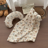 Oreiller confortable de luxe pour animaux de compagnie, coussin de compagnie pour dormir, oreiller pour chiens et chats, couverture douce, tapis de couchage, vente chaude, ensemble de couchage pour animaux de compagnie
