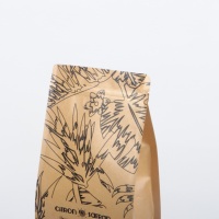 Sac d'emballage alimentaire design de pointe en promotion pour café artisanal et marque de café en grains mono-origine, idéal pour l'e-commerce