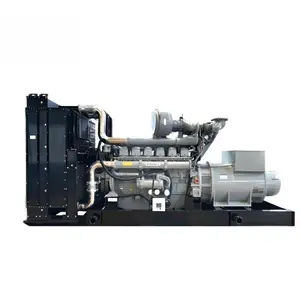 1800RPM con motor Perkins, grupo electrógeno diésel marino, 6KW-1800KW, rendimiento estable, dínamo refrigerado por agua, larga garantía
