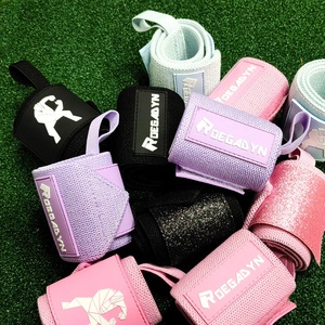 Flexi cứng đầy màu sắc kéo lên cổ tay kết thúc tốt đẹp cử tạ tập thể dục PowerLifting cổ tay bọc phòng tập thể dục cổ tay kết thúc tốt đẹp - Product Image 3