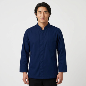 Restaurant Uniform 100% Cotton <b>Long</b> <b>Sleeve</b> Chef and Staff Wear for Hotel Bar Service OEM Manufacturer Bulk Supply - Product Image 1