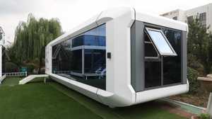 Sang Trọng Modular Ngoài Trời Container Prefab Không Gian Nhà Viên Nang Cho Bên Bờ Hồ Nhà Ở - Product Image 2