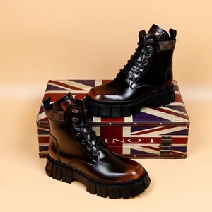 Spring/Summer New High Lift Thick Bottom <b>Height</b> <b>Increasing</b> Fashion Trend Outdoor Men's Casual <b>Shoes</b> Warm Single <b>Shoes</b> - Product Image 3