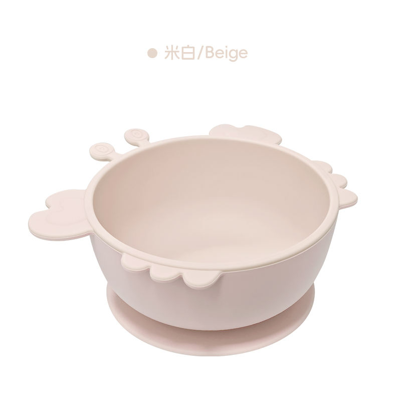 crab shape bowl---beige